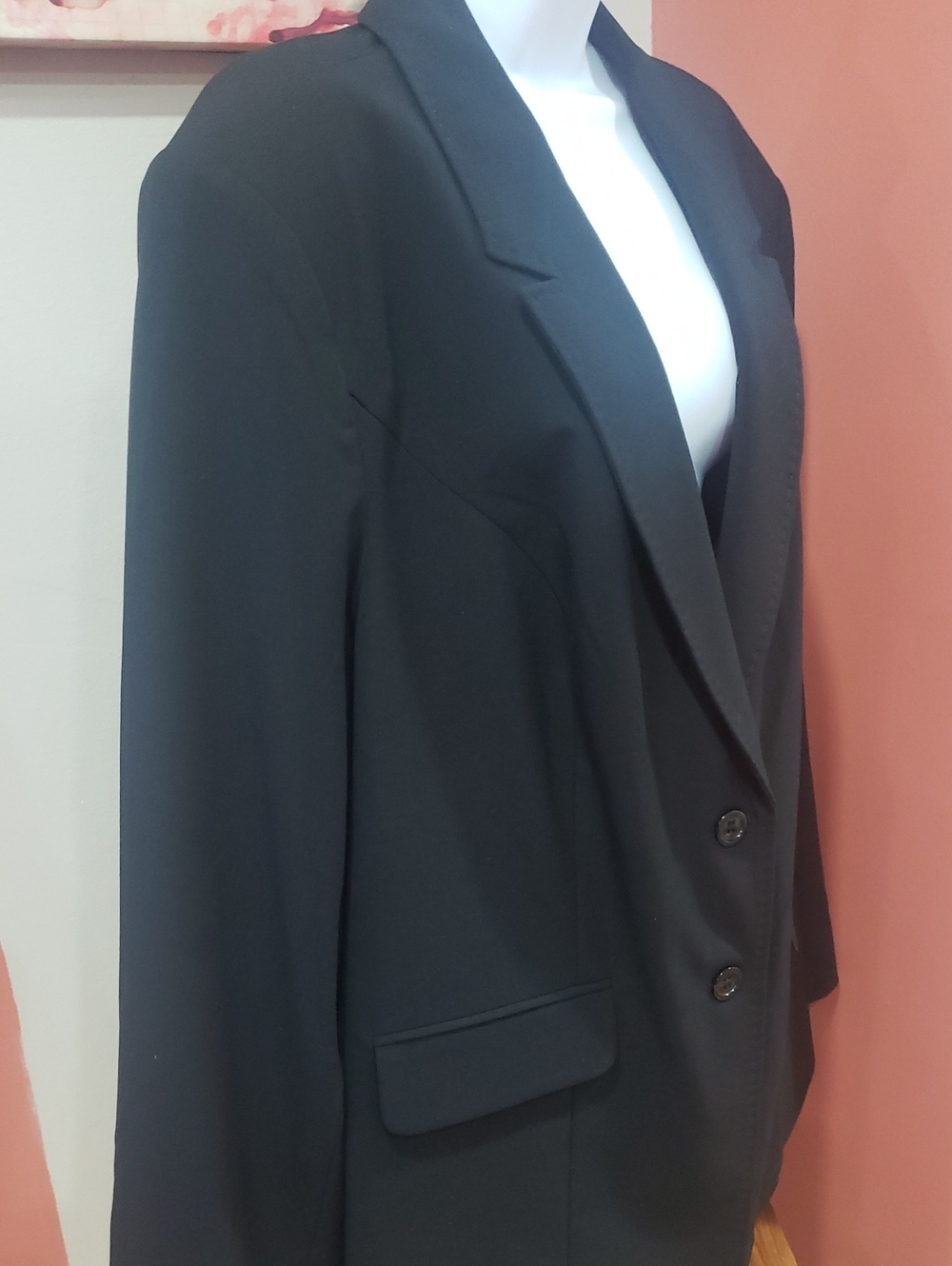 Lane Bryant Black Women's Tailored Blazer,  Size 28 - Picture 6 of 15